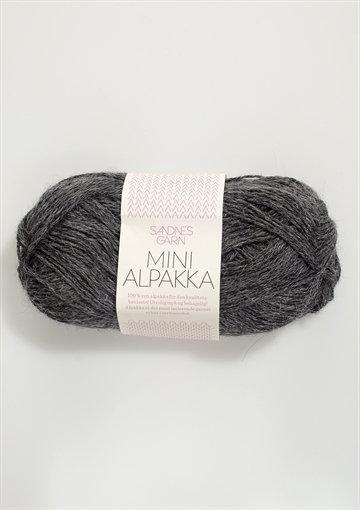 Sandnes Mini Alpakka fv. 1053 m.grå